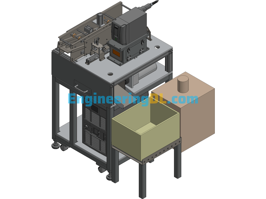 Automatic Marking Machine 3D Exported Free Download