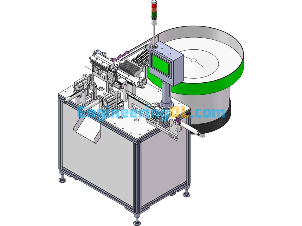 Automatic Threading Machine SolidWorks Free Download