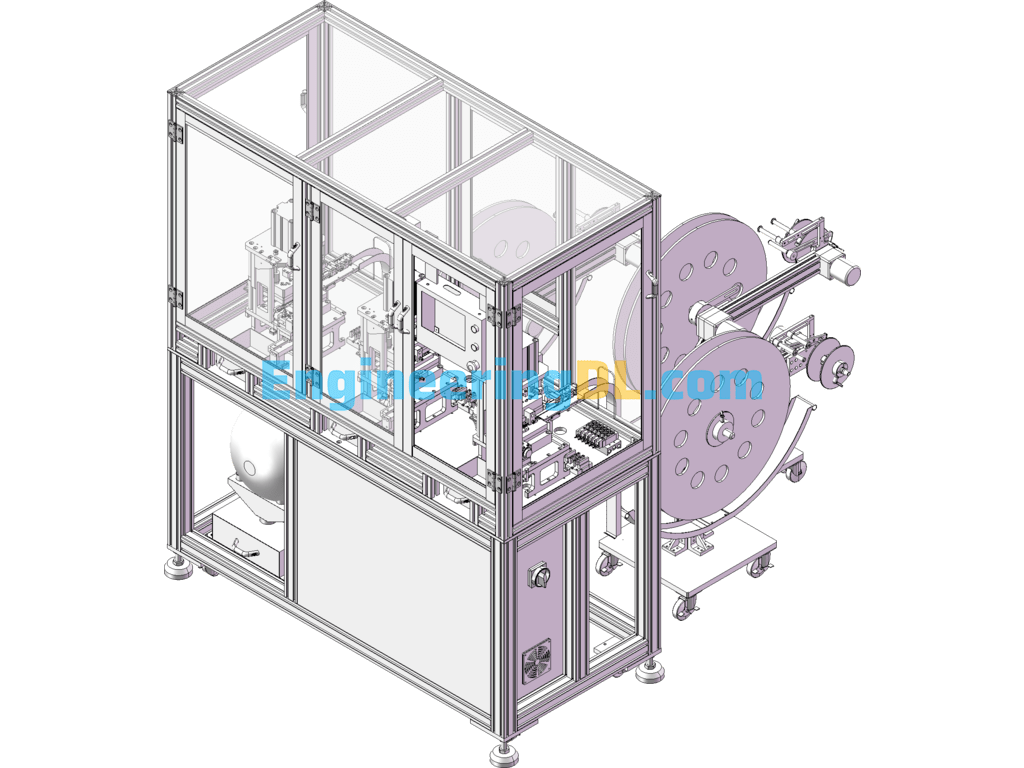 Automatic Terminal Pinning Machine SolidWorks Free Download
