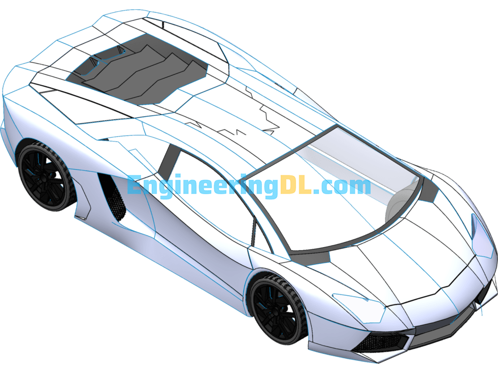 Lamborghini Aventador SolidWorks Free Download
