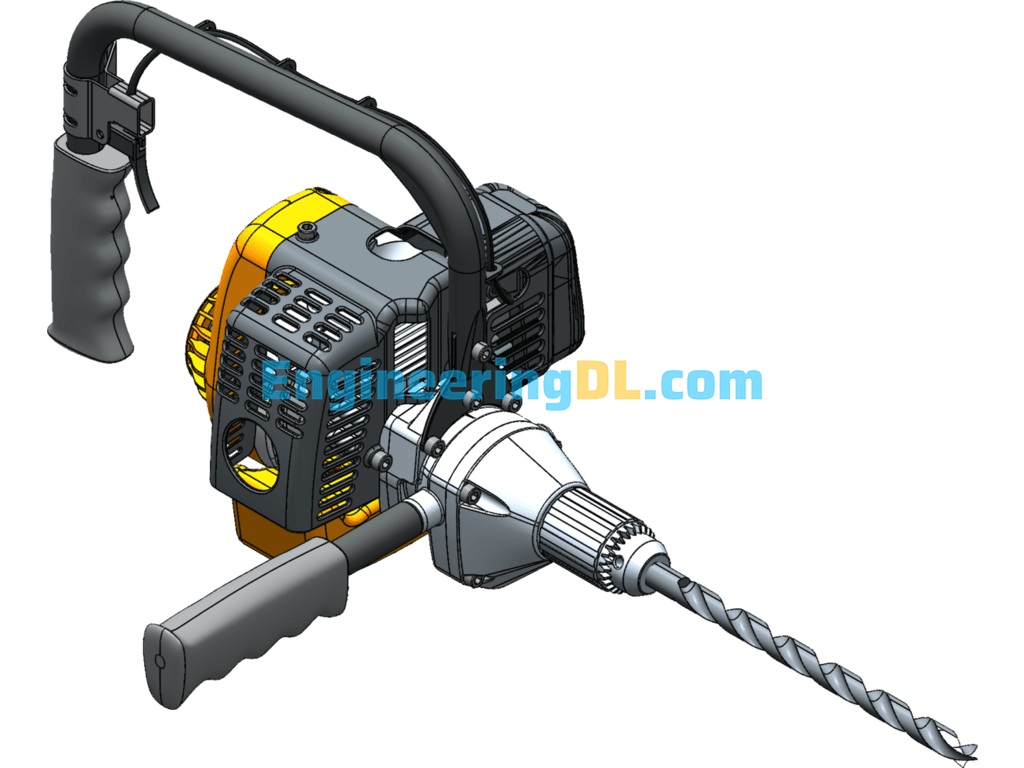 Impact Drill SolidWorks Free Download