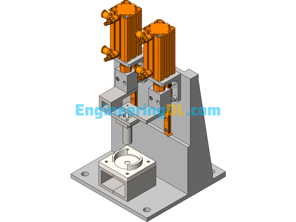 Stamping Equipment Mechanism SolidWorks Free Download