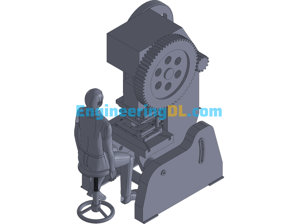 Punch Catcher (Rear-Mounted) 3D Exported Free Download