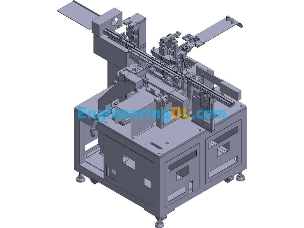Cam Pinning Machine 3D Exported Free Download