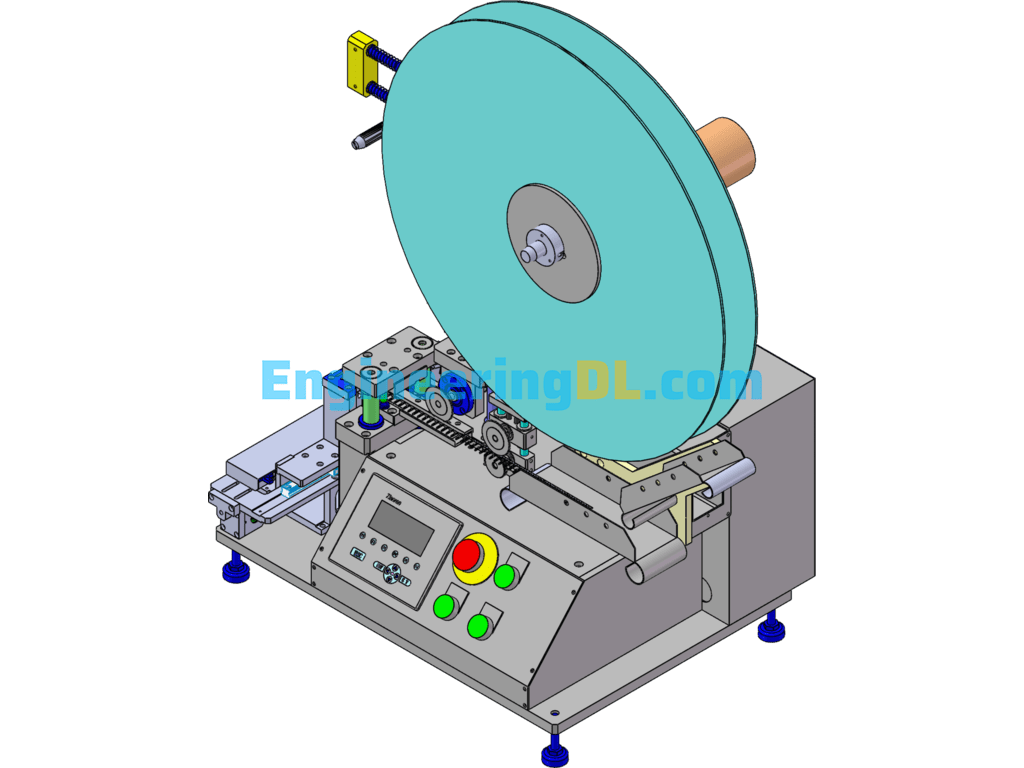 Cutting Machine With Cam Mechanism SolidWorks Free Download