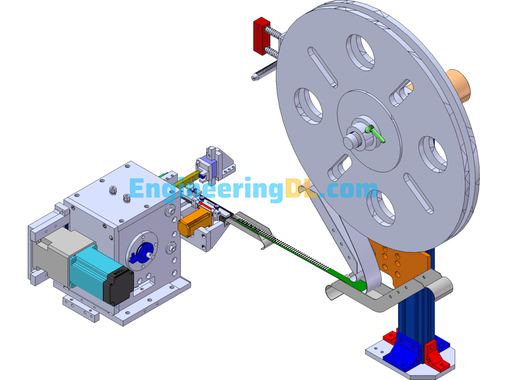 Cam Combination Connecting Machine SolidWorks Free Download