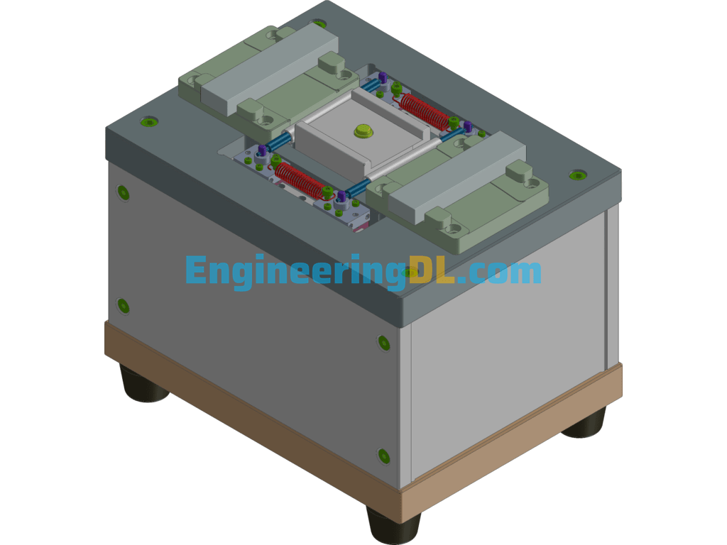 Export Plug Shell Side Lamination Jig 3D Exported Free Download