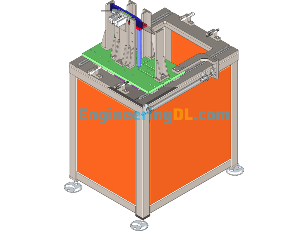 Tool Loading Machine SolidWorks Free Download