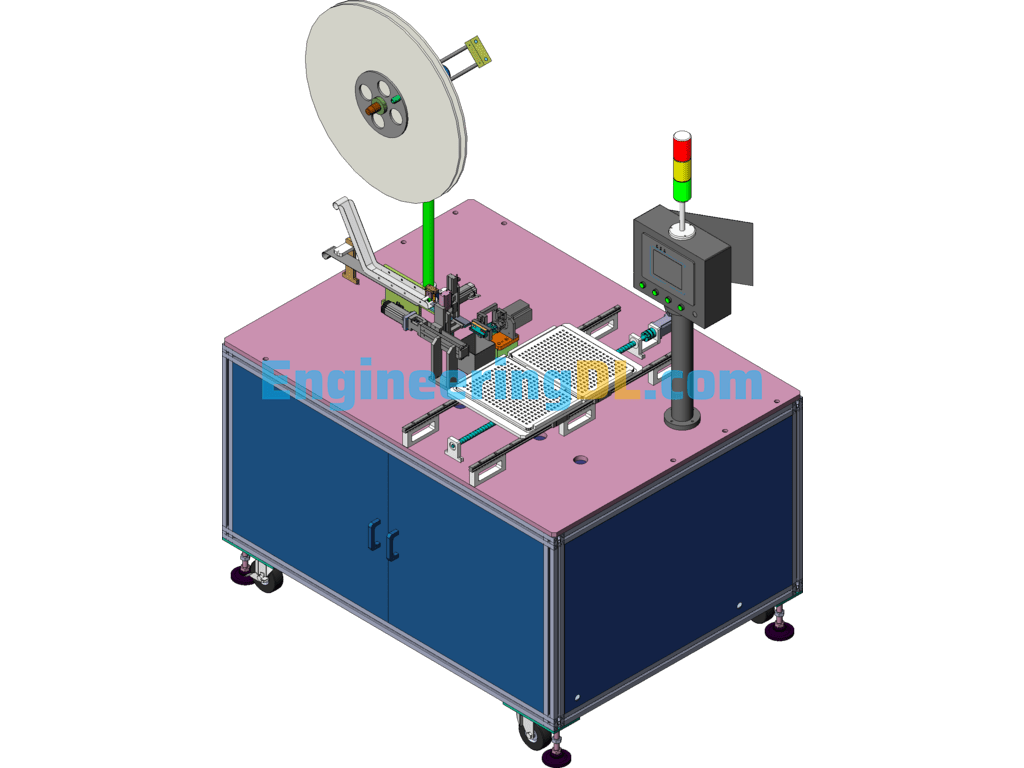Shearing And Plating Equipment (With Detailed DFM) SolidWorks, 3D Exported Free Download