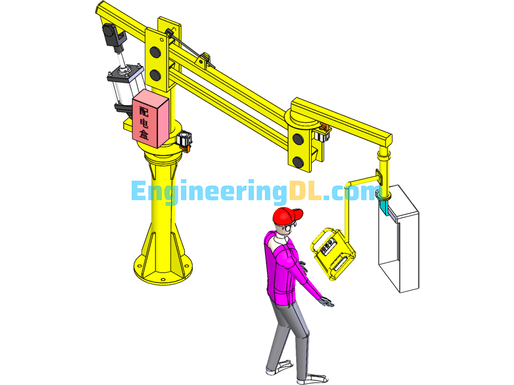 Helping Manipulator SolidWorks, 3D Exported Free Download