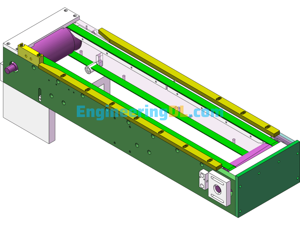 Packaging Conveyor Belt SolidWorks Free Download