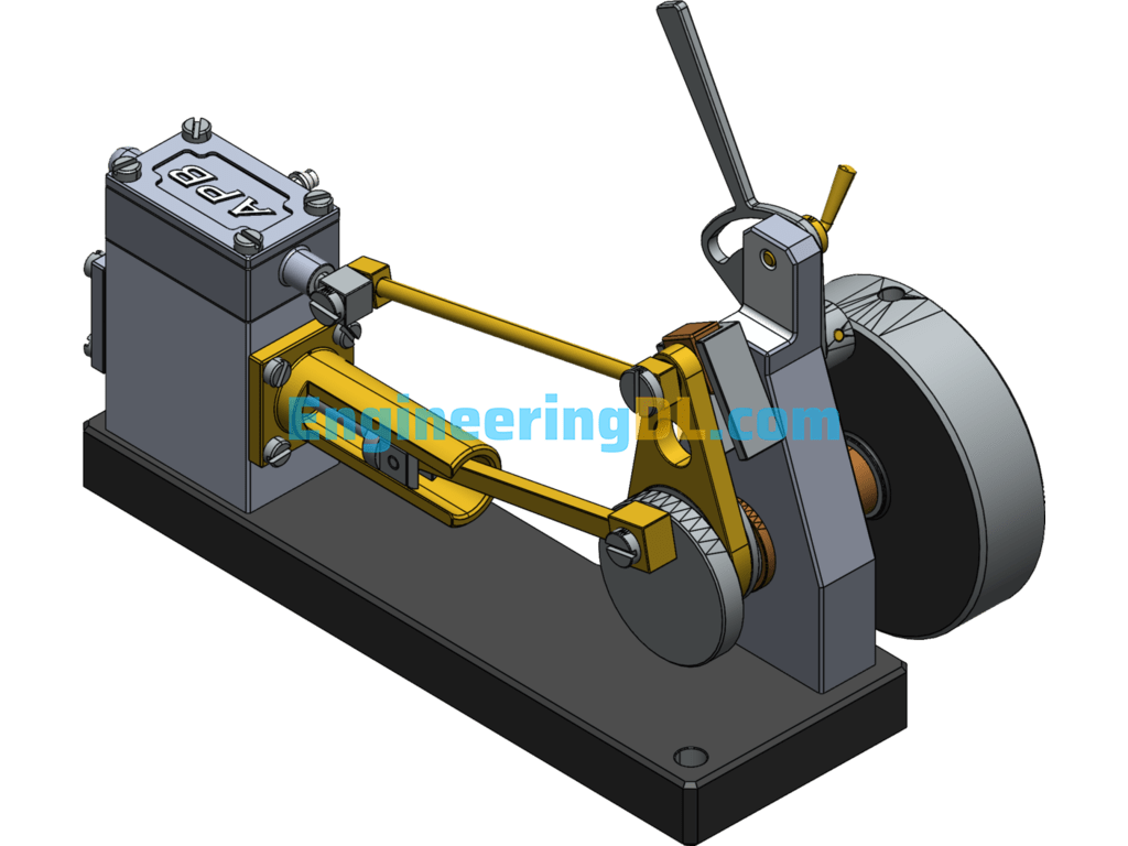Horizontal Presses SolidWorks, 3D Exported Free Download