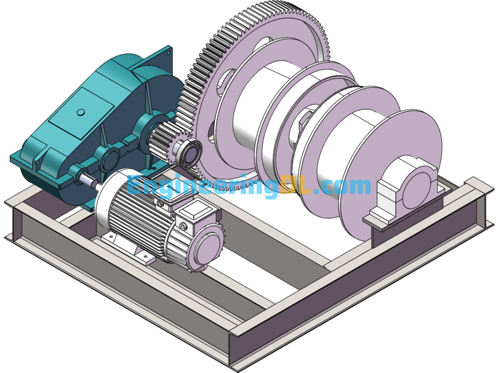 Winch SolidWorks Free Download
