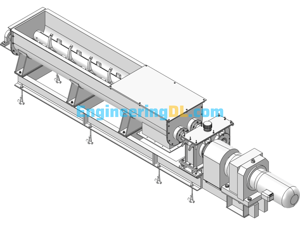 Double Feed Mixer SolidWorks Free Download