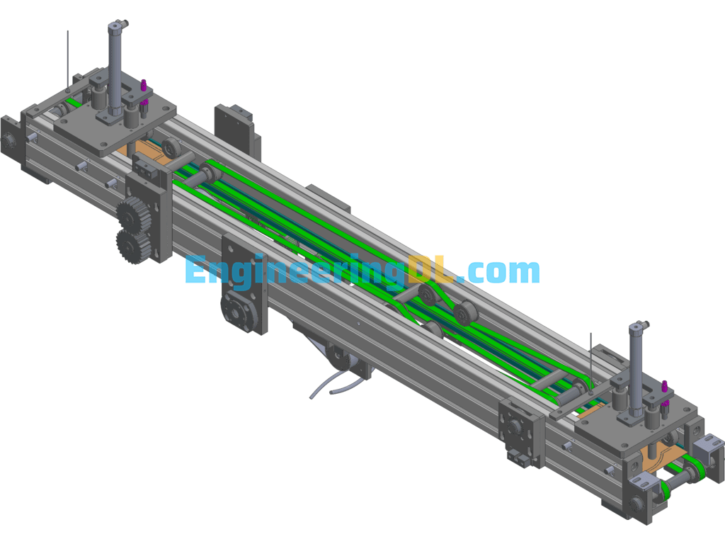 Mask Conveyor 3D Exported Free Download