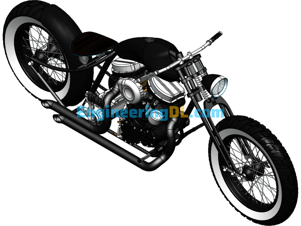 Harley Motorcycle SolidWorks Free Download