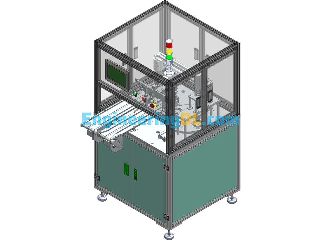 Speaker Dispensing Assembly Machine SolidWorks Free Download