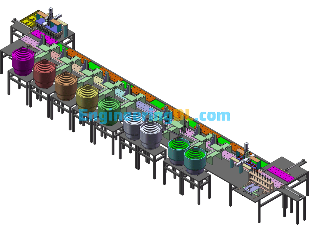 Chess Magnet Dispensing Assembly Machine SolidWorks Free Download