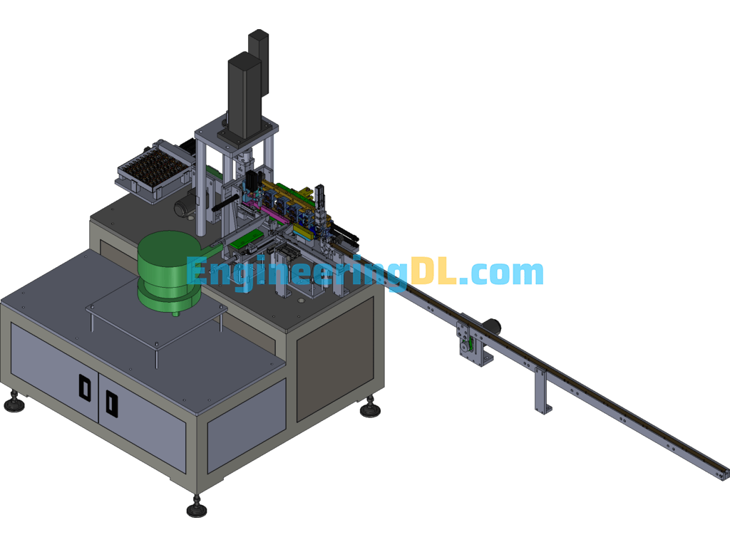 Model 616 Relay Core Reamer (CreoProE), 3D Exported Free Download