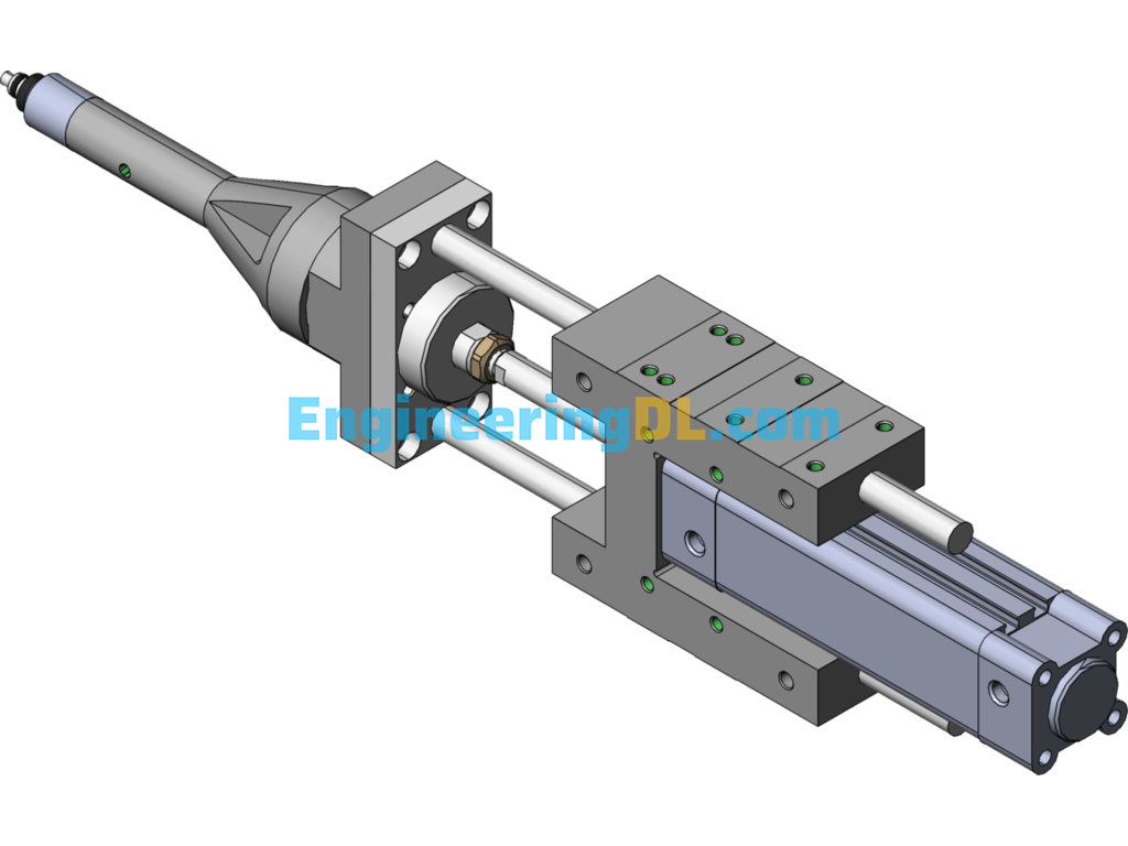 Hole Plugging Mechanism Design SolidWorks Free Download