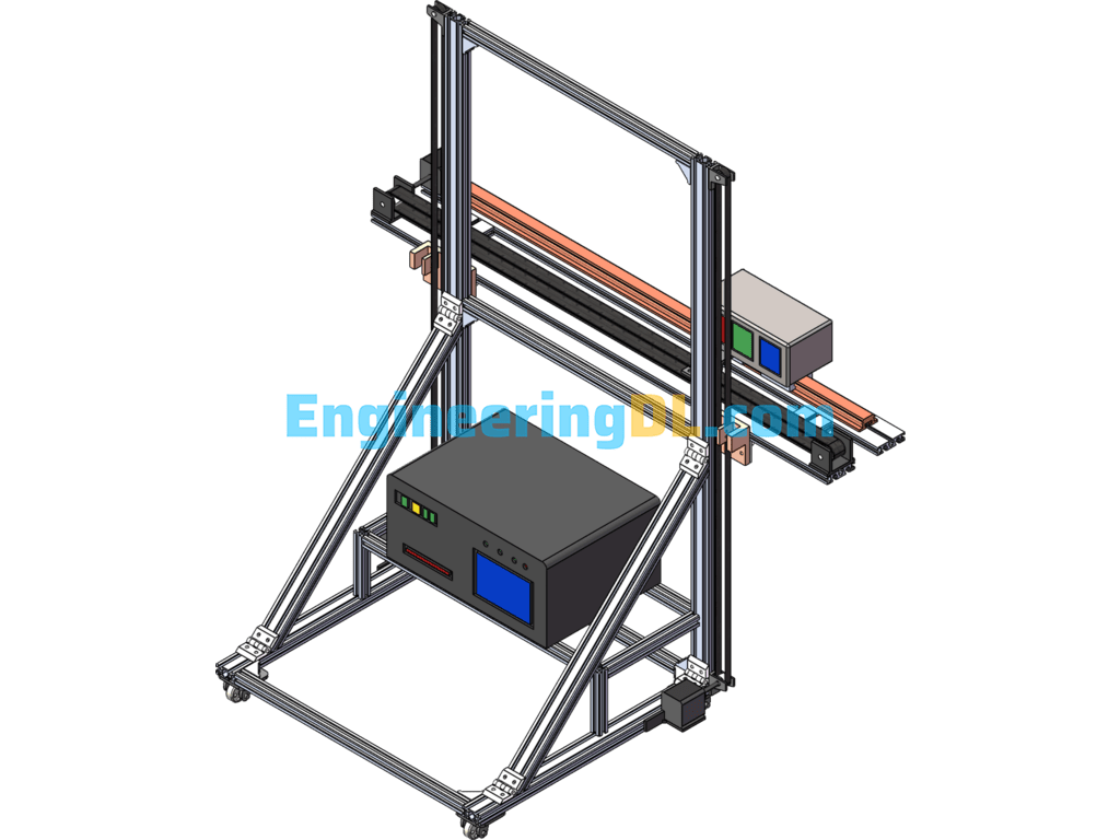 Wall Painting Machine SolidWorks Free Download