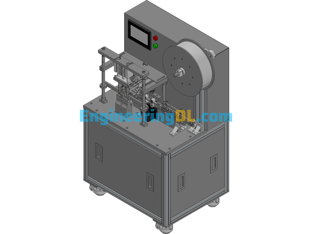 Ultrasonic Welding Machine For External Nose Bar 3D Exported Free Download