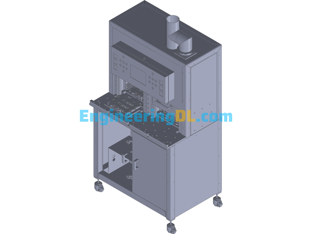 Continental Preheating Furnace 3D Exported Free Download
