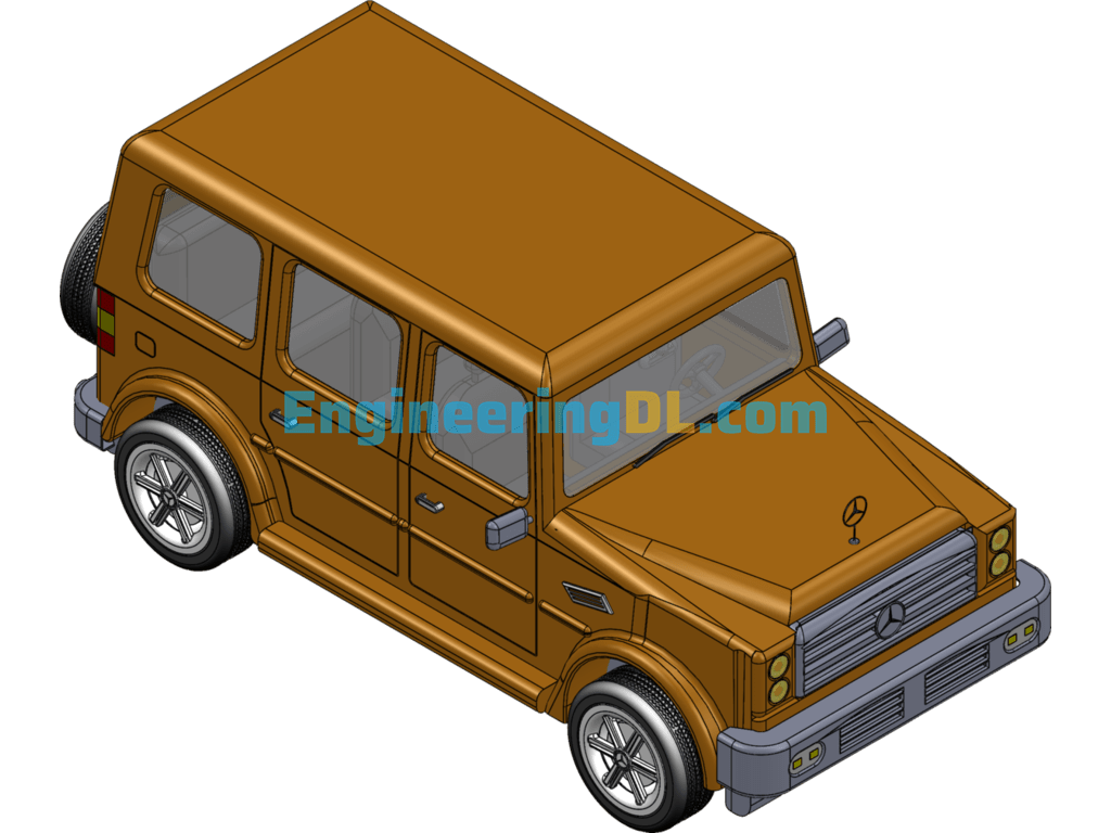 Mercedes-Benz Cars SolidWorks Free Download