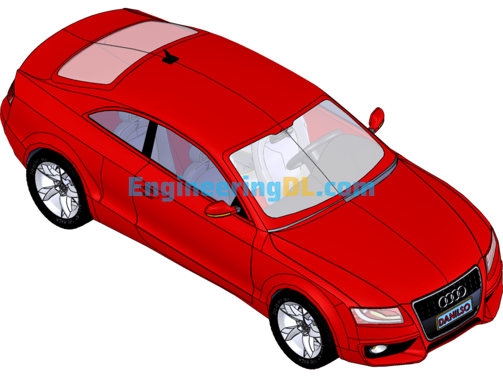 Audi Cars SolidWorks Free Download