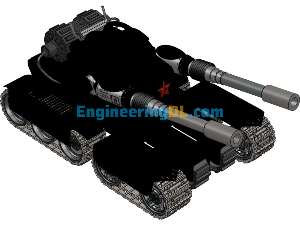 Dingnan Tank SolidWorks Free Download