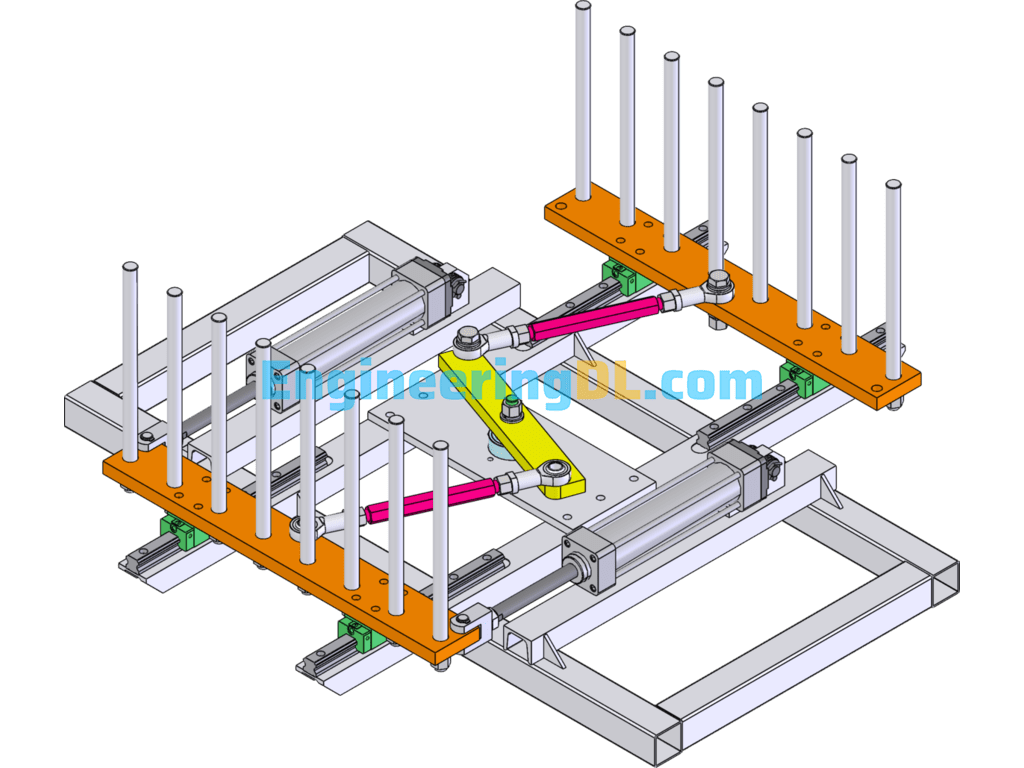 Alignment Mechanism Design Model SolidWorks Free Download