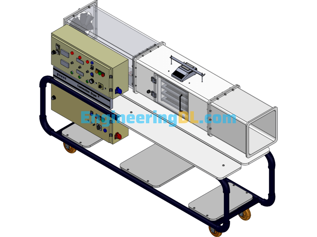 Convection Dryer SolidWorks Free Download