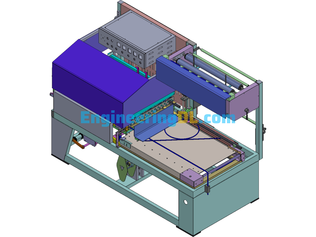 Sealing Machine 3D Exported Free Download