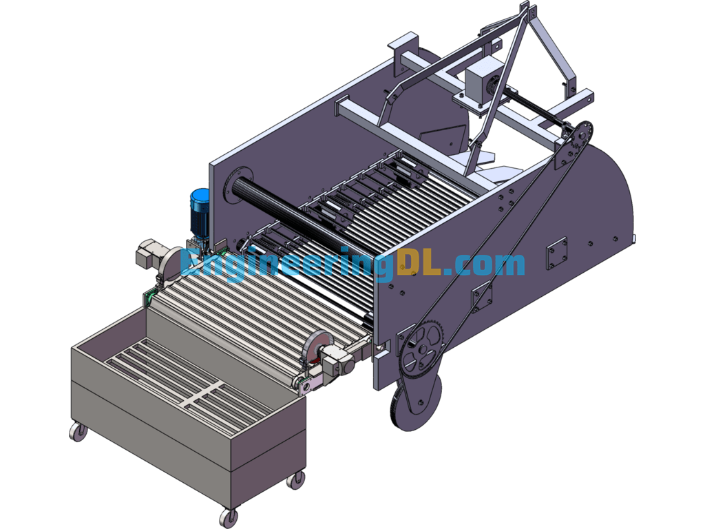 Wheat Harvester SolidWorks Free Download