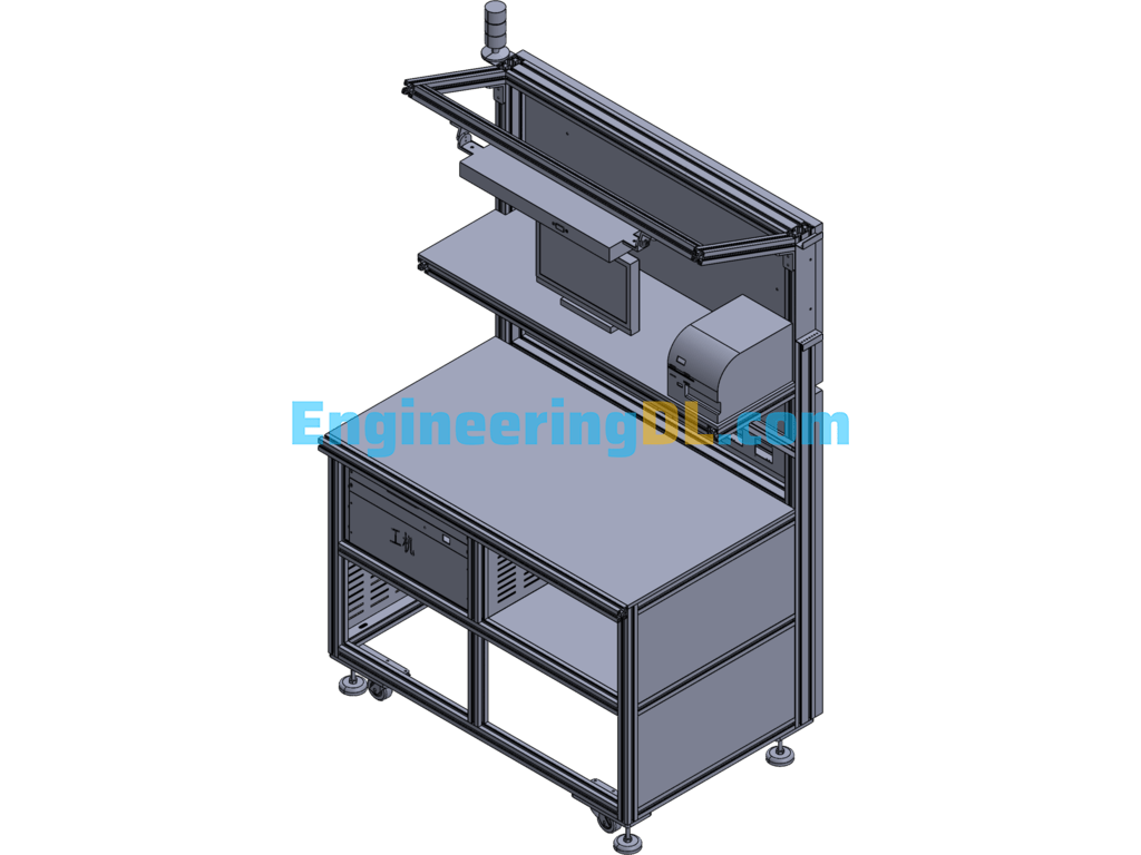 Workbench, Work Table SolidWorks, 3D Exported Free Download