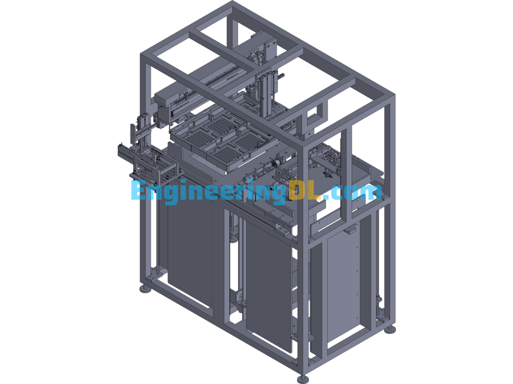 Differential Pick-Up Stacker 3D Exported Free Download