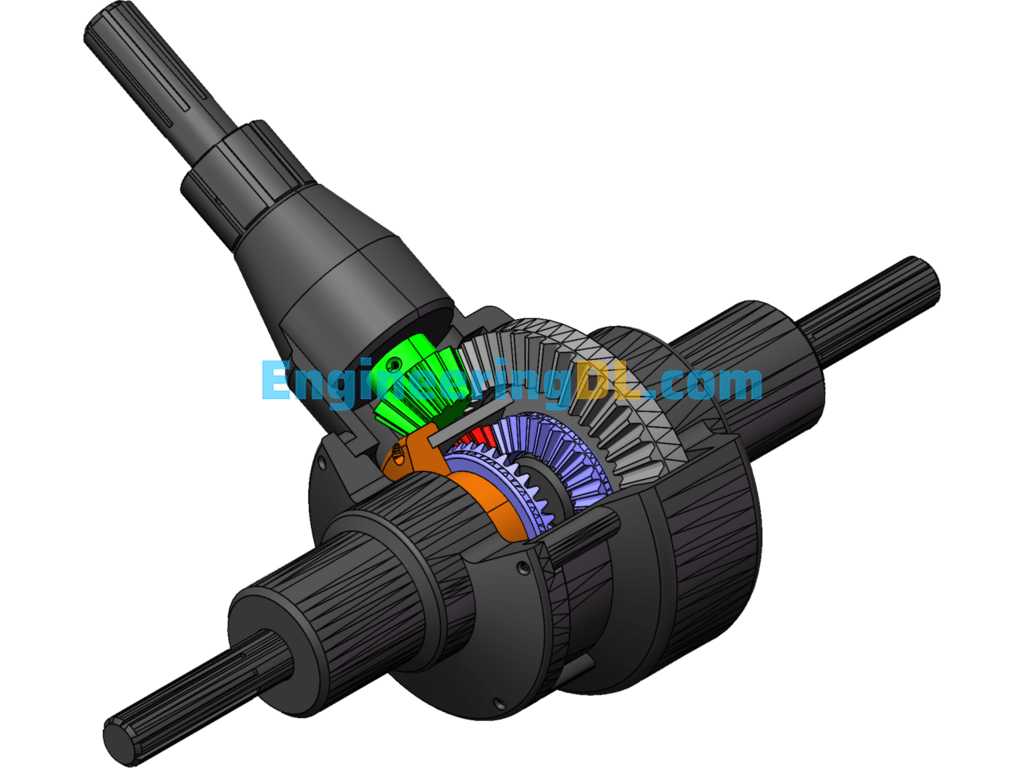 Differential Model SolidWorks Free Download