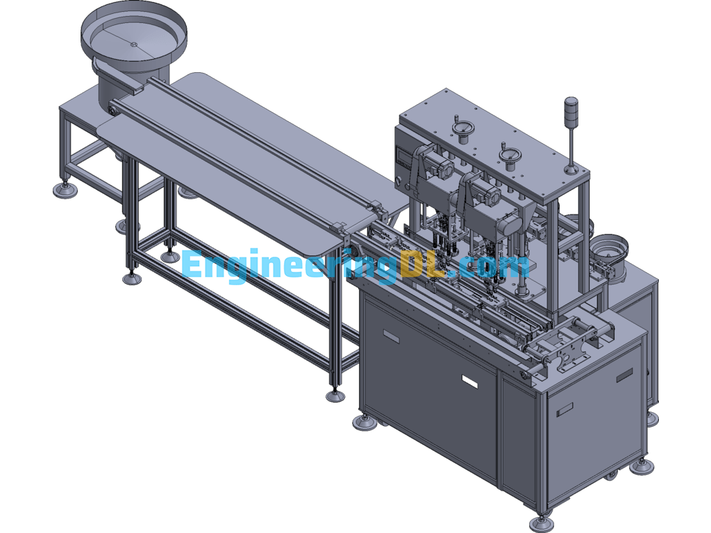 Automatic Screw Locking Machines And Practical Screw Locking Machines Already In Production 3D Exported Free Download
