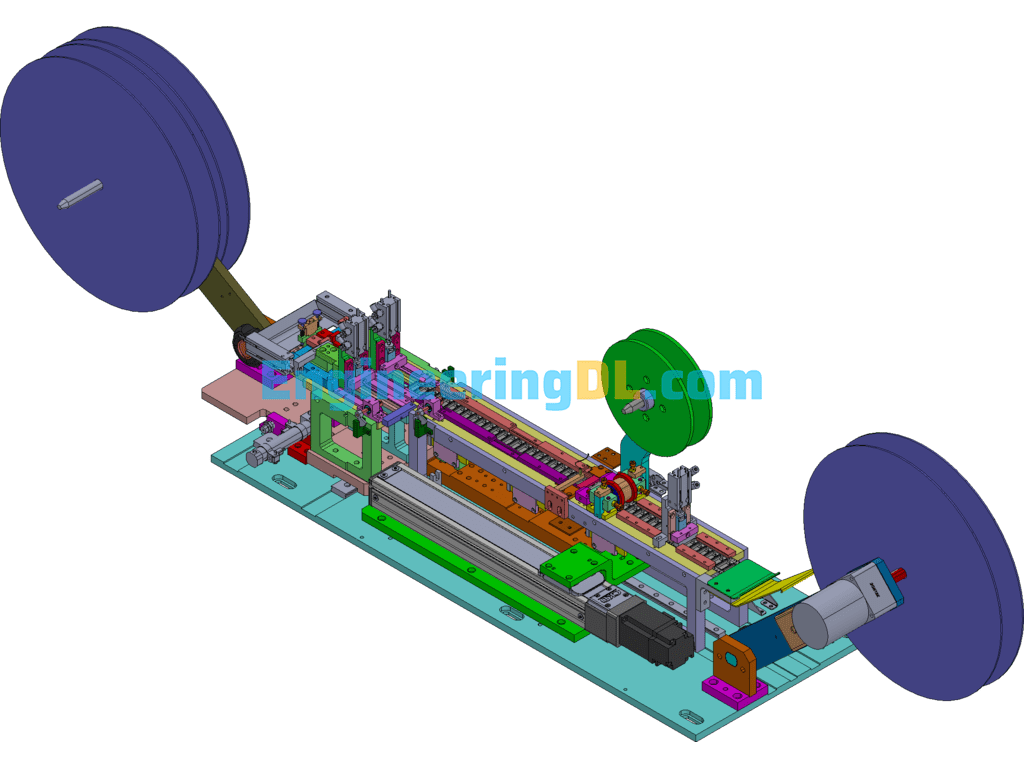 Packaging Module With Tray Style 3D Exported Free Download