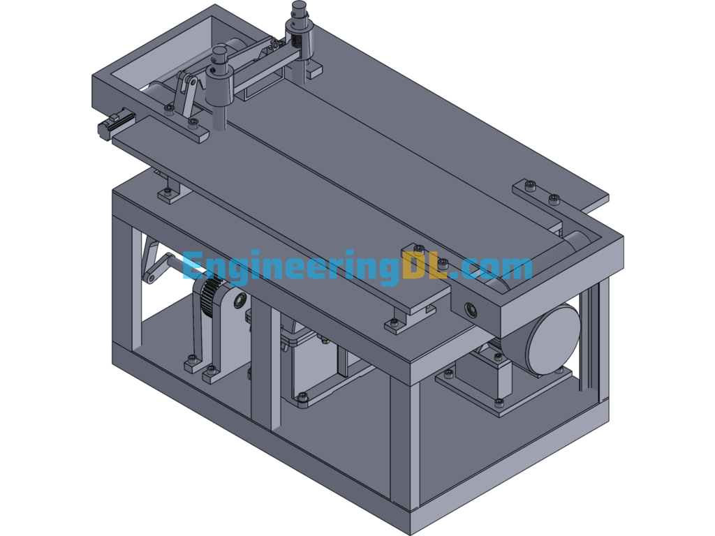 Rice Cake Slicer (Food Processing Equipment) SolidWorks Free Download