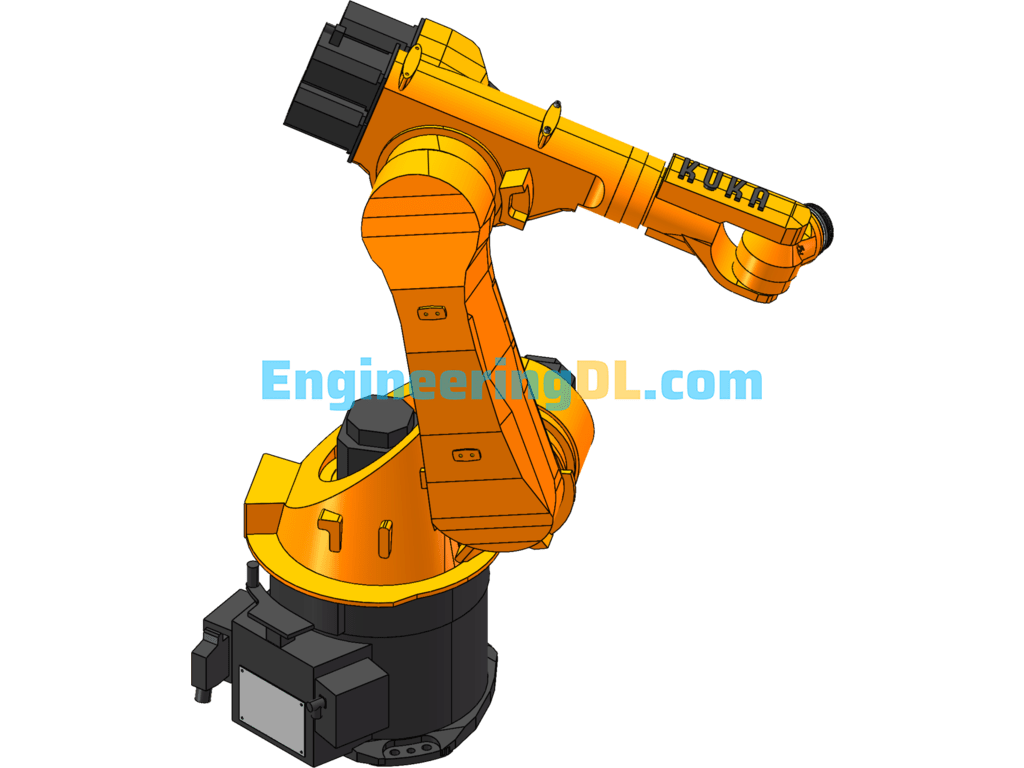 KUKA 6-Axis Robotic KR60-3 SolidWorks Free Download