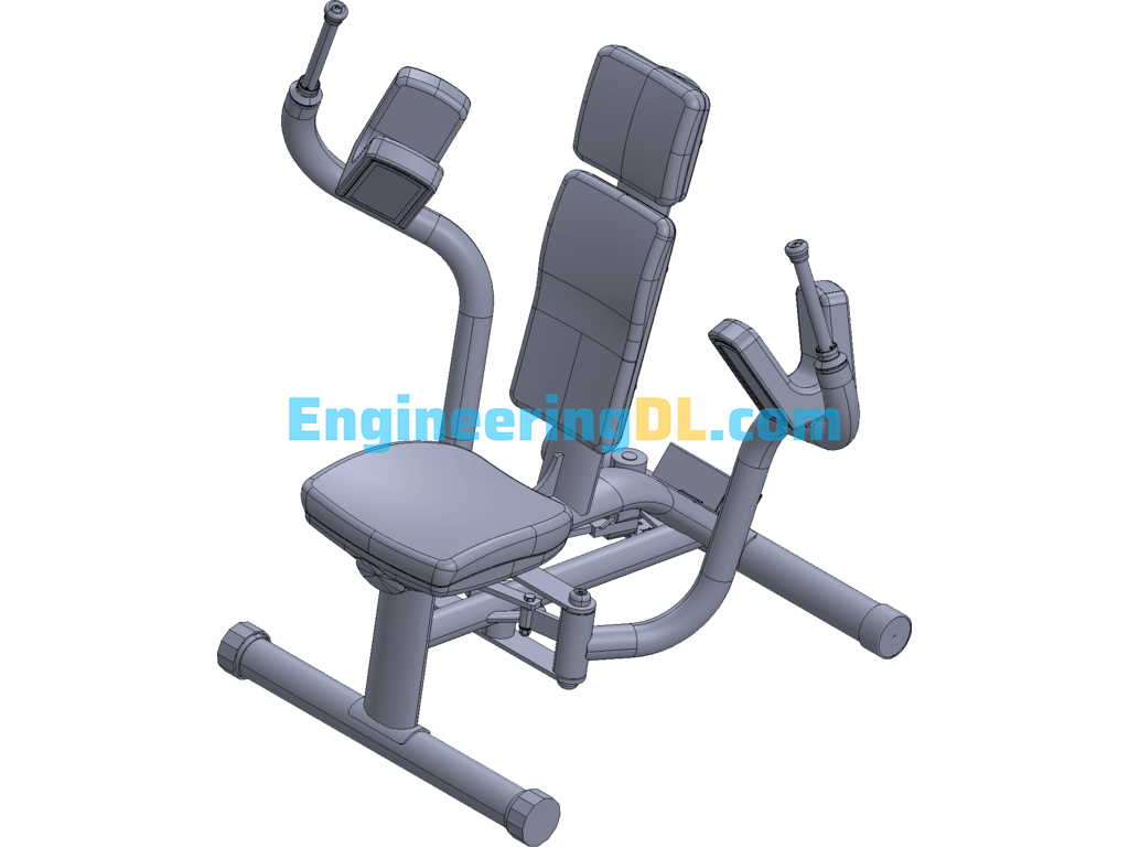 Rehabilitation Equipment SolidWorks, 3D Exported Free Download