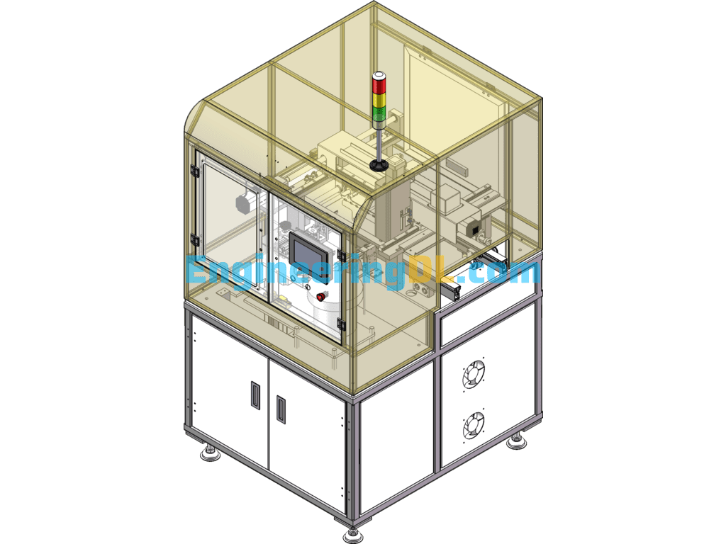Shaped Parts Insertion Machine SolidWorks Free Download