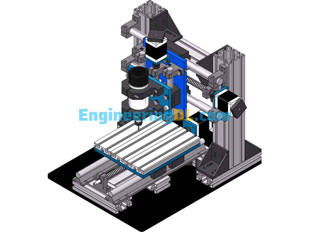 Micro Machining Center SolidWorks Free Download