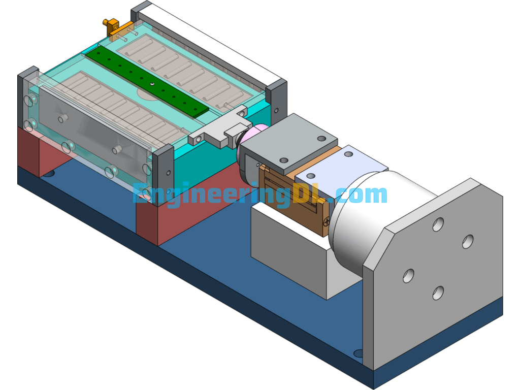 Miniature Fastener Loosening Performance Test Bench SolidWorks Free Download