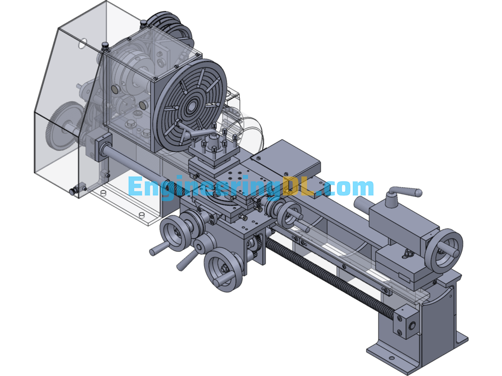 Micro Lathe SolidWorks Free Download