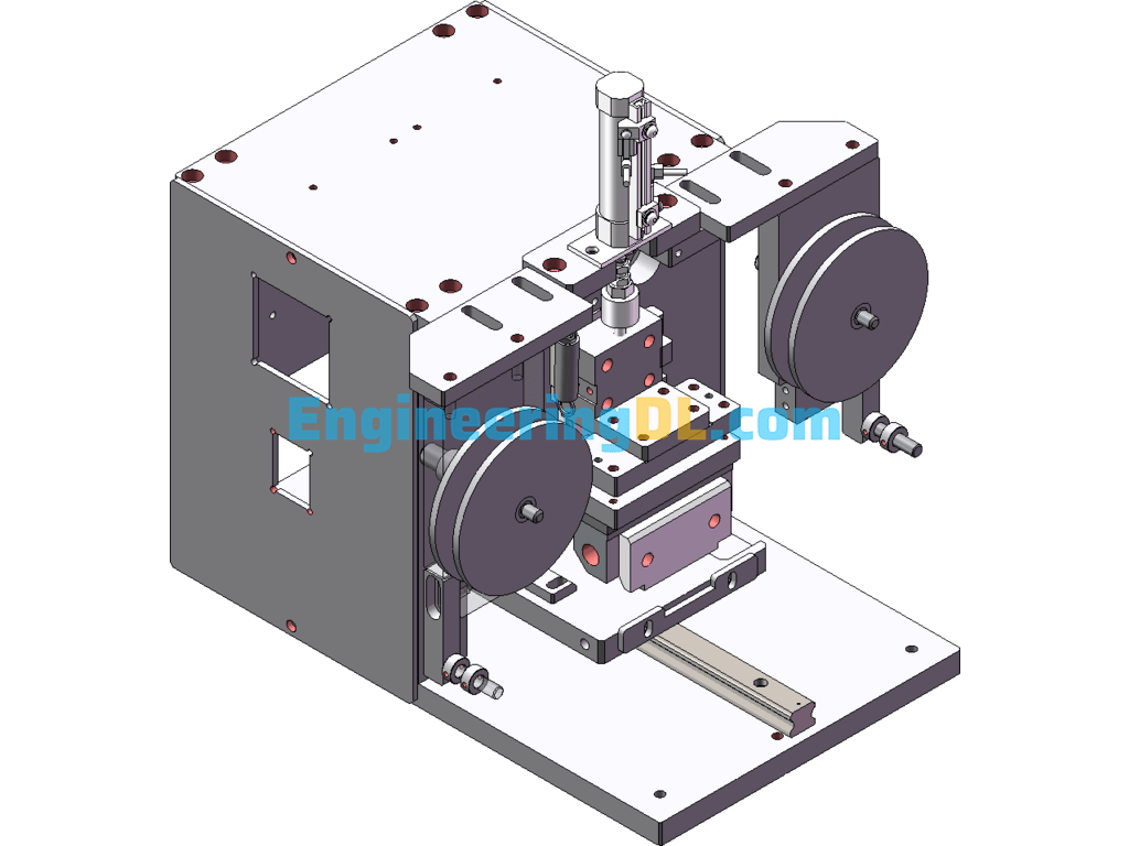 Cell Phone LCD-Manual IC Heat Press SolidWorks Free Download