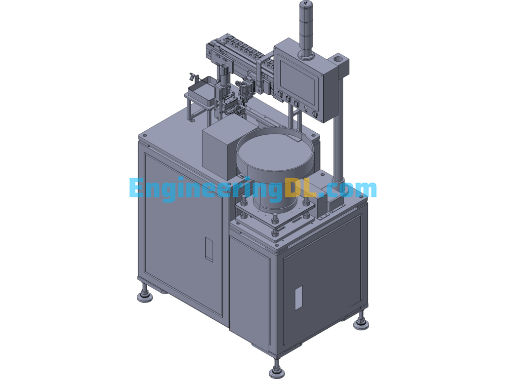 Cell Phone Gasket Coating Machine 3D Exported Free Download