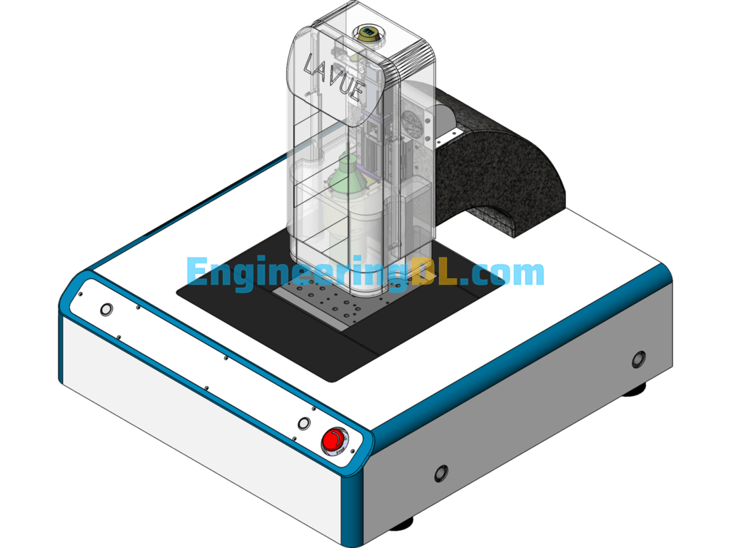 Cell Phone Case Height Inspection Machine Equipment SolidWorks Free Download