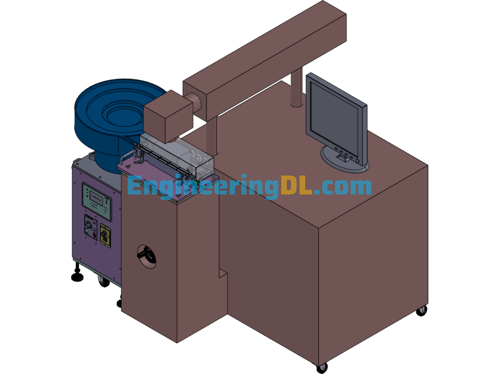 Automatic Feeding System For Marking Machine SolidWorks Free Download